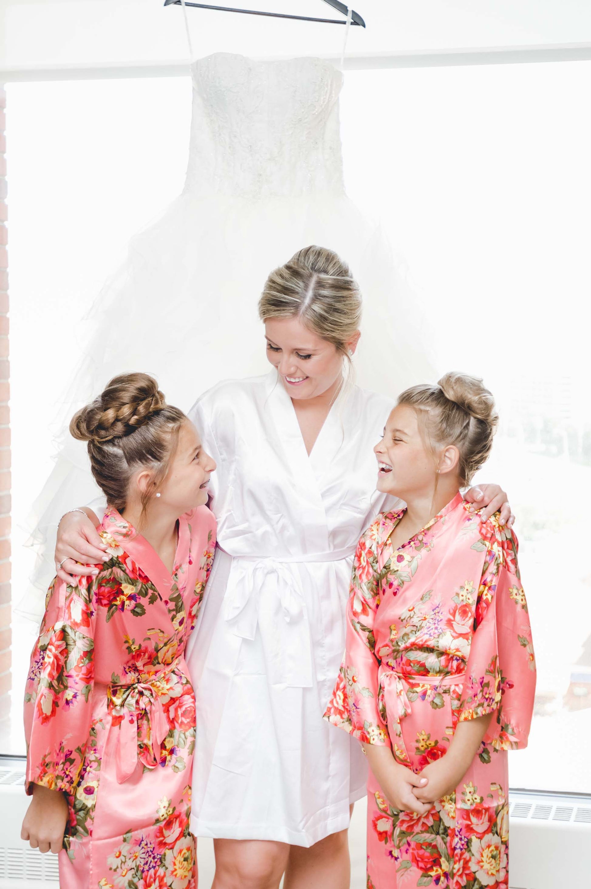 Bridesmaid Robes, Cute Robes, Aesthetic Getting Ready Dress 