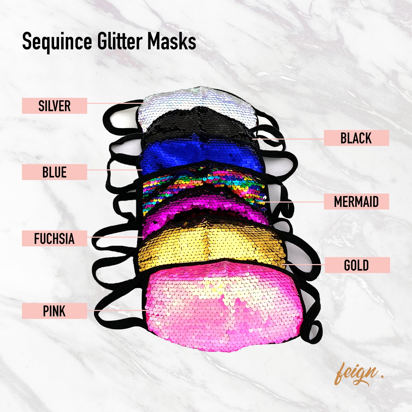 Sequence Glitter Mask