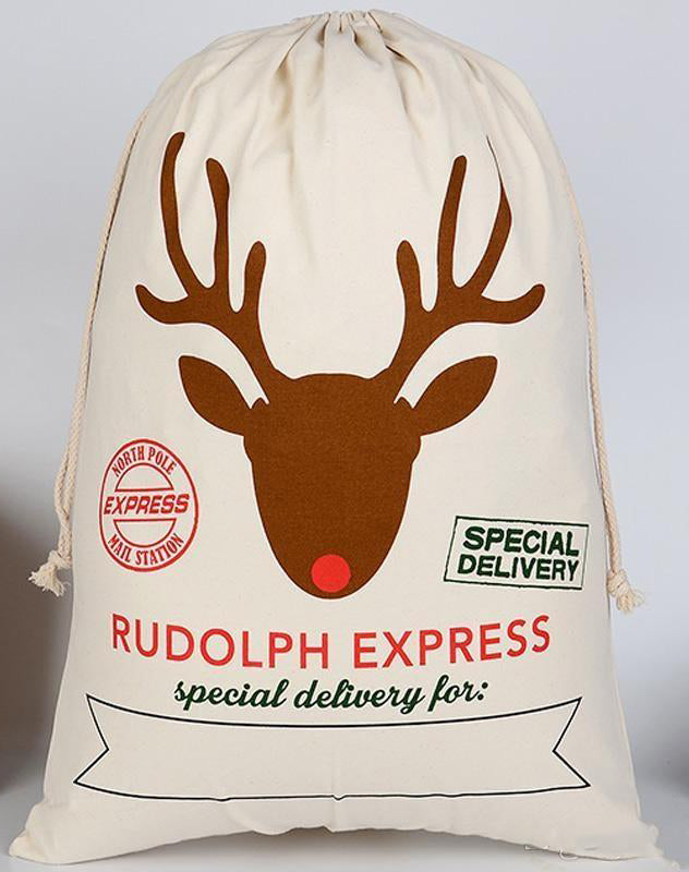 Christmas High Quality Canvas Gift Bags