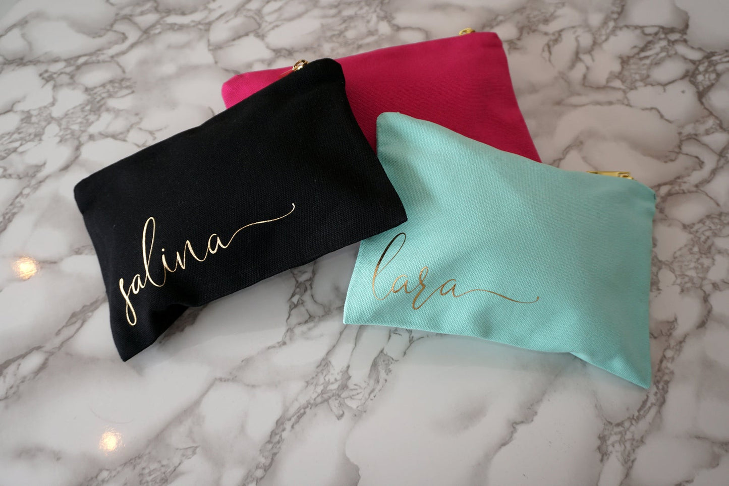 Personalized Makeup Bags